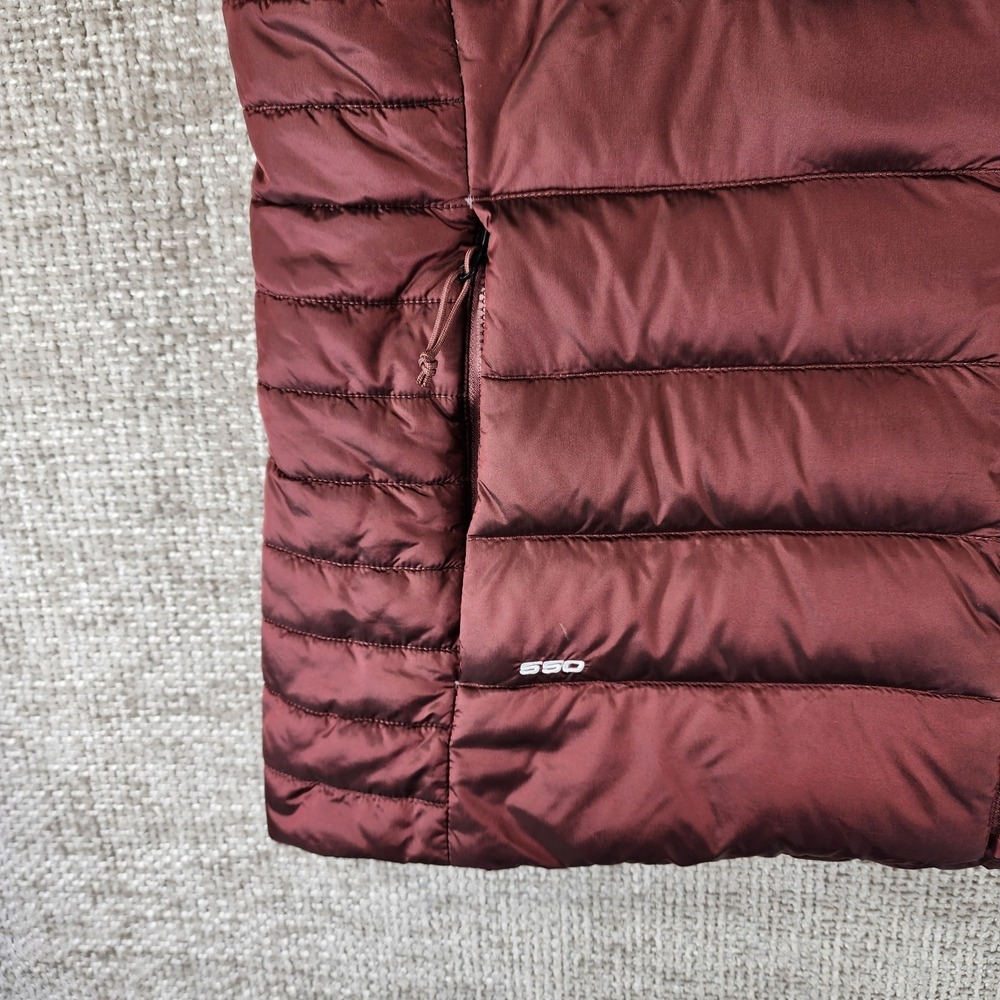 The North Face Aconcagua 550 Down Puffer Vest Womens XL Wild Ginger Full Zip EUC - Picture 4 of 12